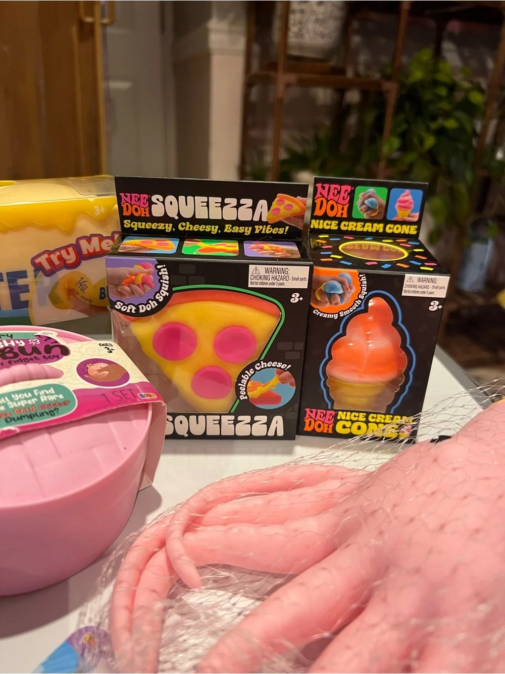 Premium 7pc Viral Fidget Squishy Lot NeeDoh RMS Butter